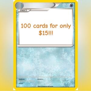 Pokemon mystery cards bundle sale!